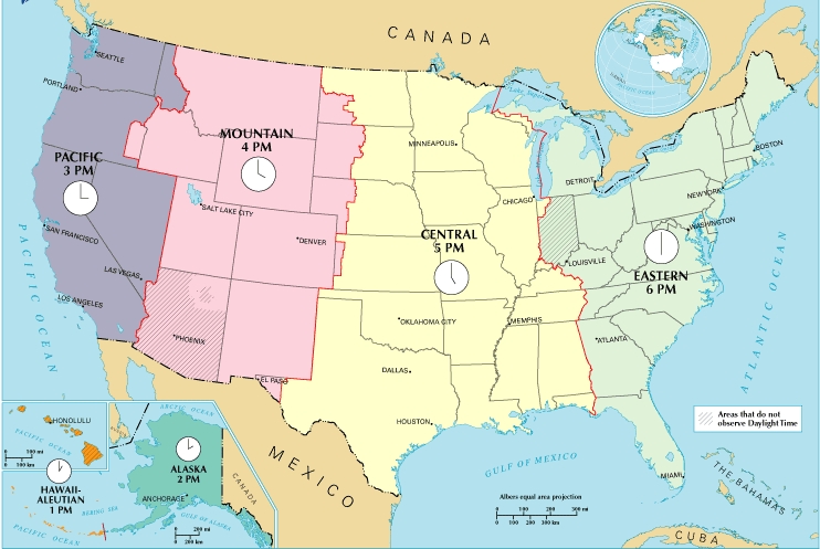 time zones united states and canada. Time+zones+united+states+